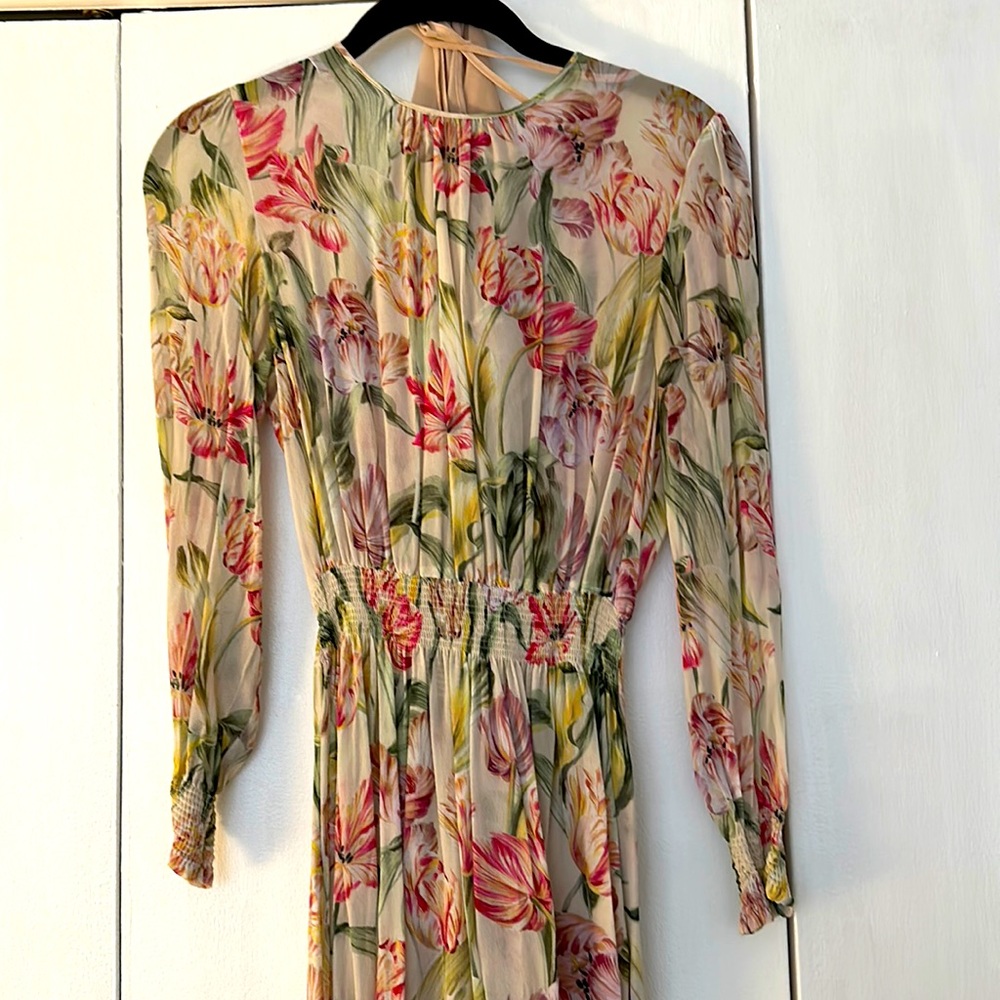 Zara Floral Midi Dress